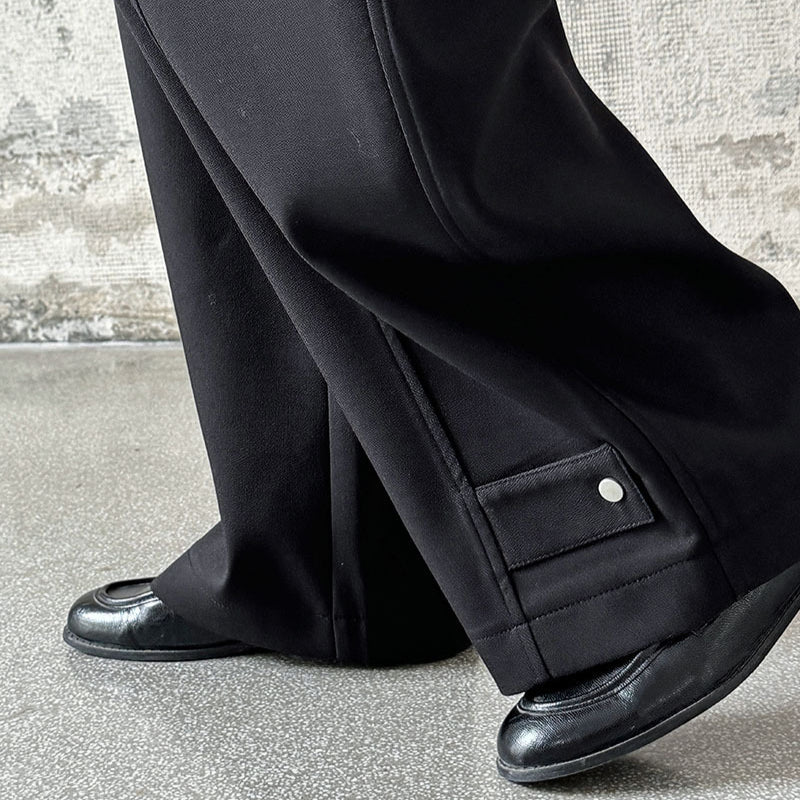 Loose Sickle High Waist Casual Trousers