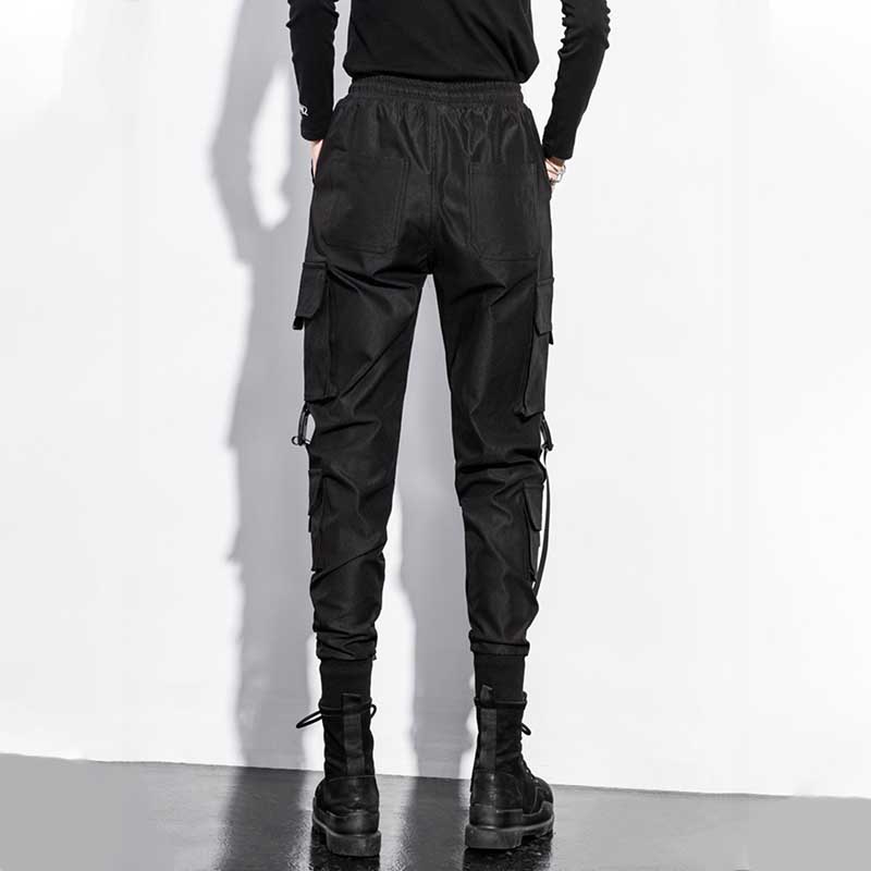 Slim Fit High Waist Leggings Cargo Pants