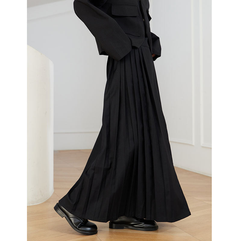 Pleated One Piece Skirt