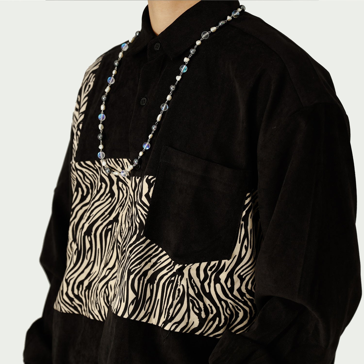 Stitching Loose Shirt