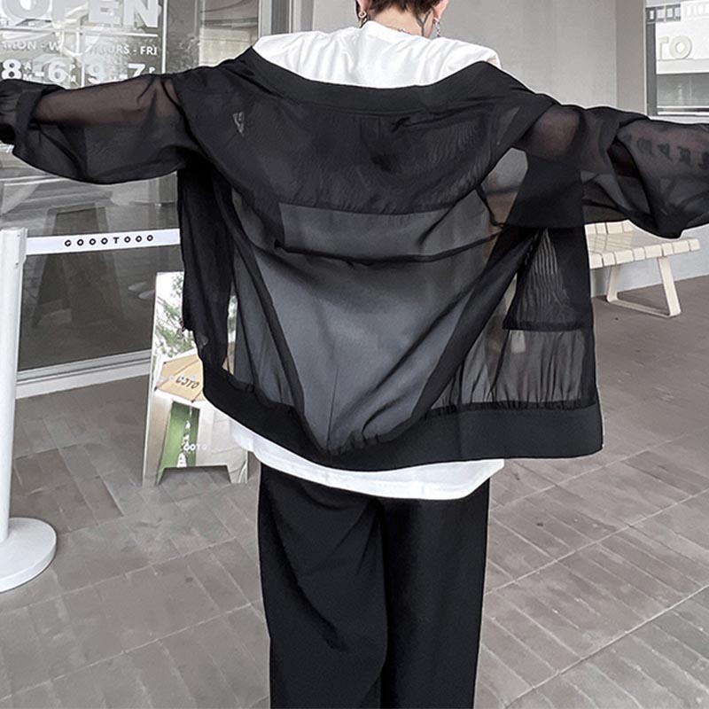 Thin Organza Casual Jacket