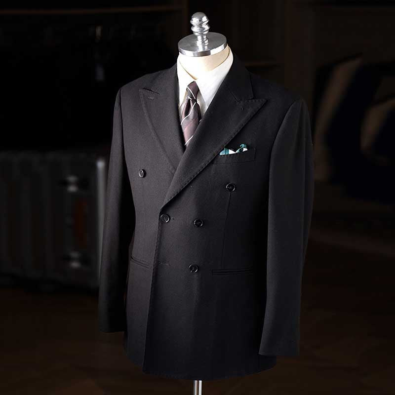Italian Double-breasted Casual Business Suit