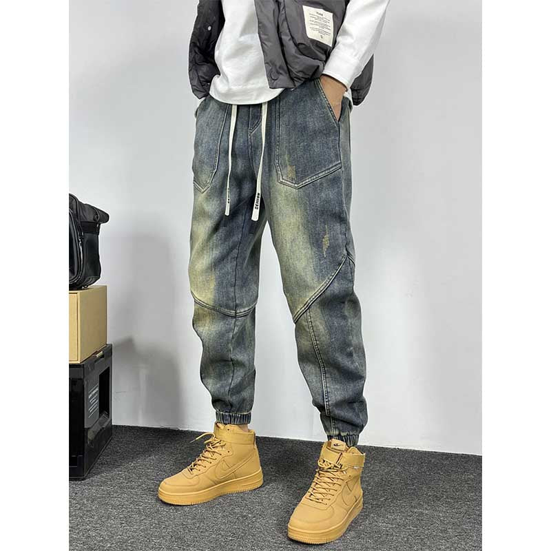 Casual Loose Vintage Blue Jeans