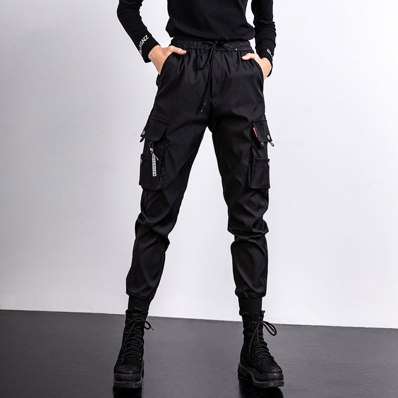 Women's Casual Functional High Waist Overalls