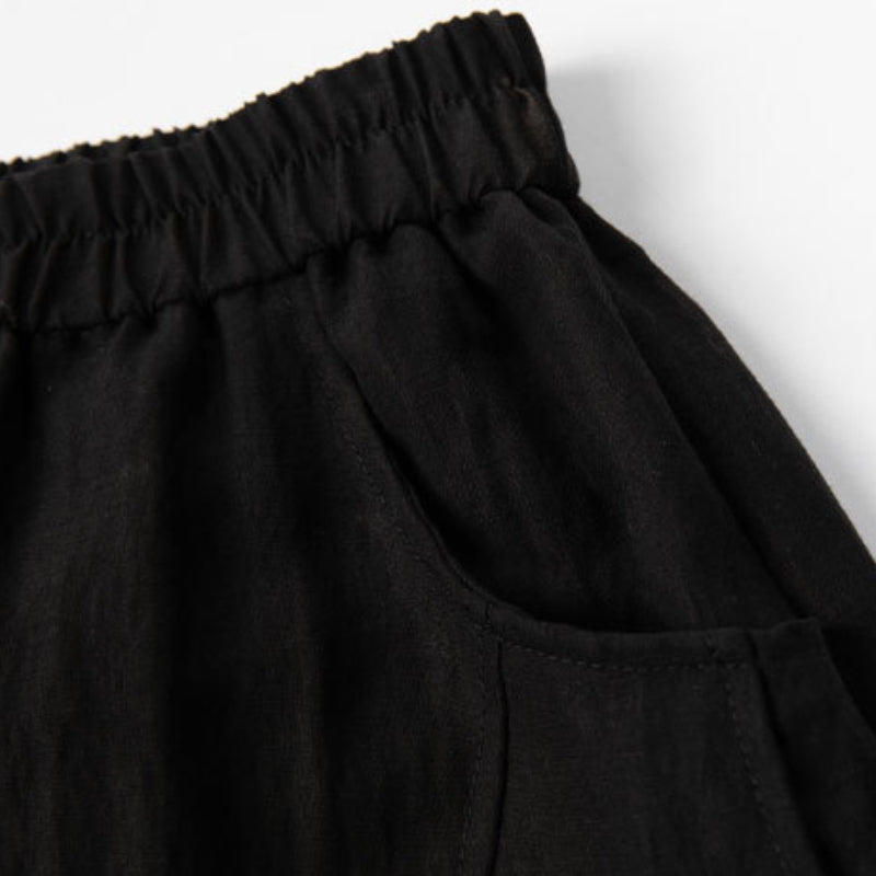 Summer Ramie Loose Retro Casual Harem Pants