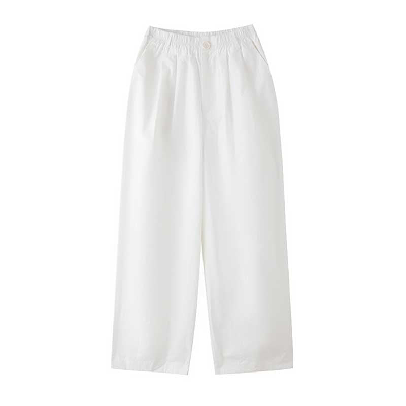 Loose Straight Leg Trousers
