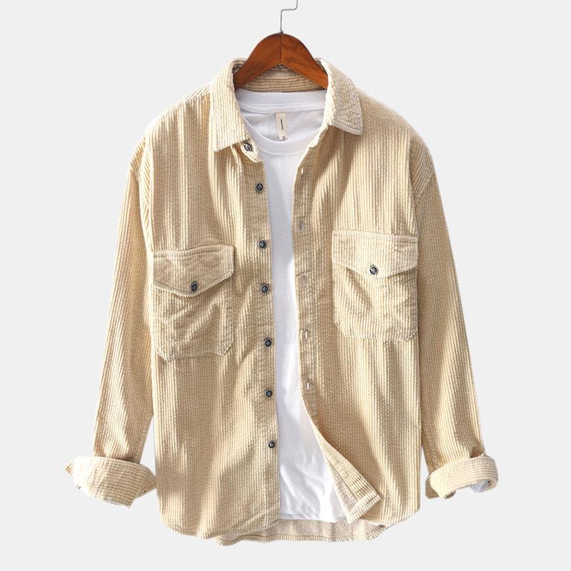Men's Vintage Corduroy Shirt