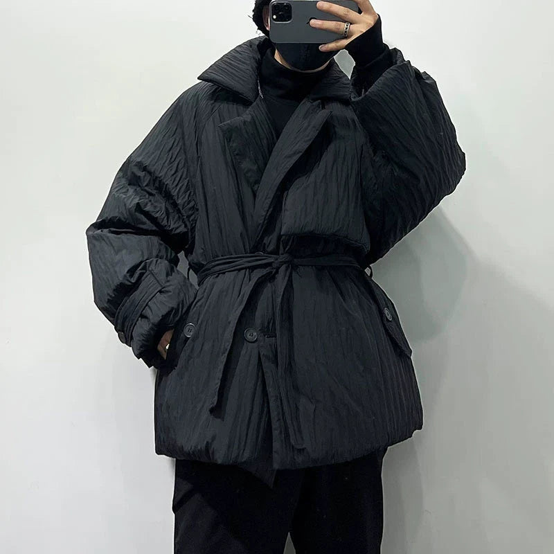 Retro Fake Two Piece Lapel Jacket