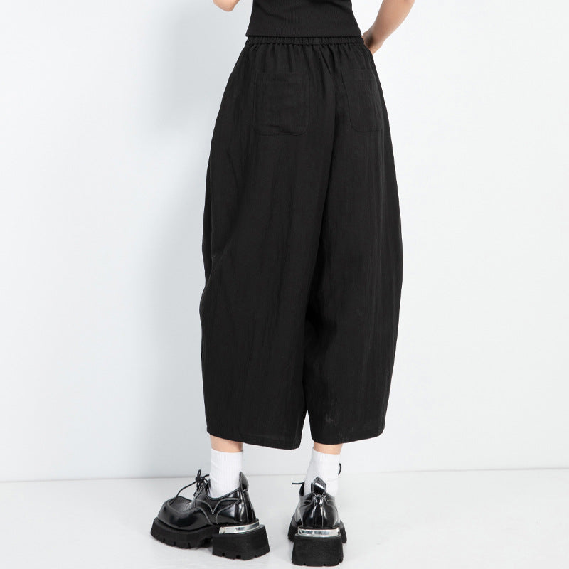 Summer Ramie Loose Retro Casual Harem Pants