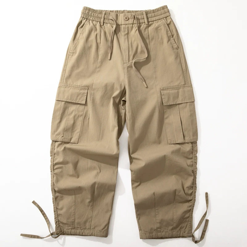 Loose Straight Wide-leg Casual Trousers