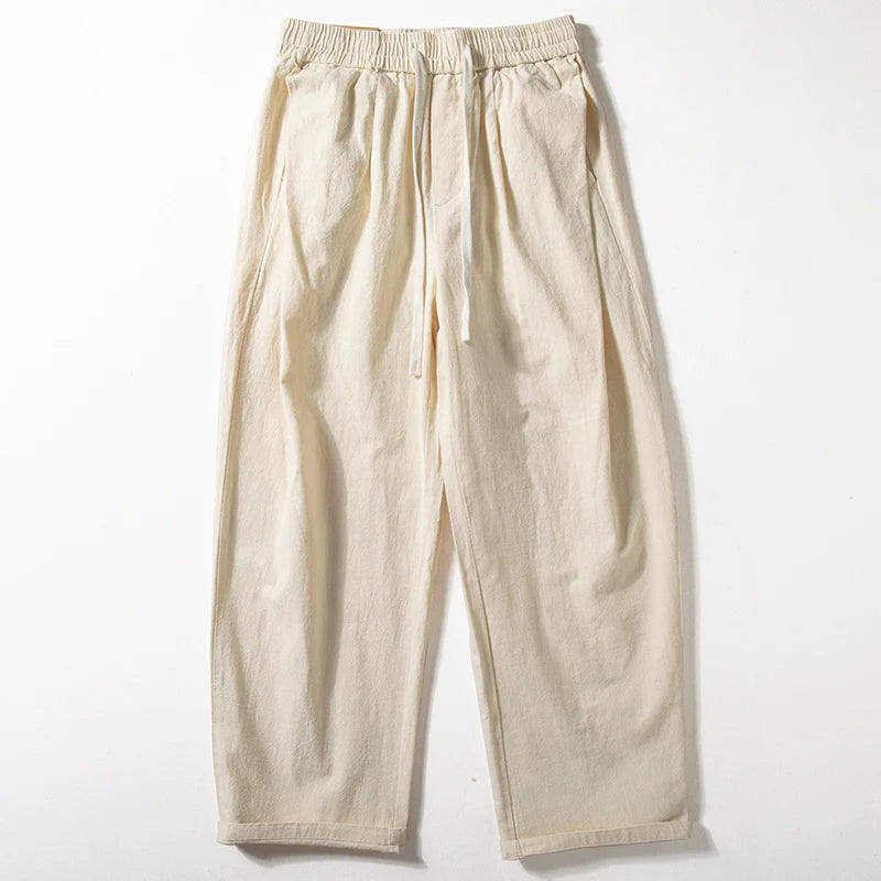 Straight Loose Casual Wide-leg Draped Trousers