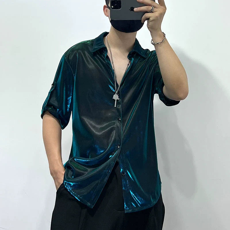 Sequin Color Changing Luminous Shirt