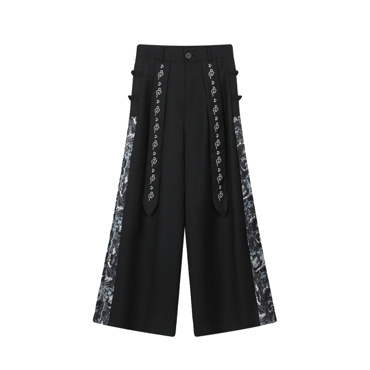 Embroidered Ribbon Culottes