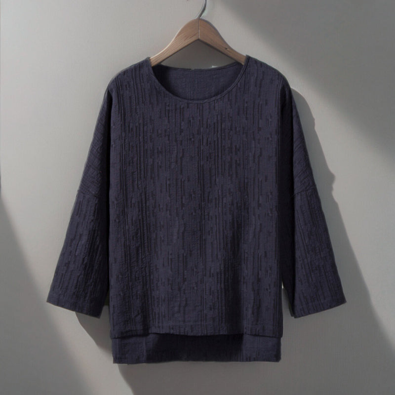 Cotton Linen Vintage Loose Thin Shirt