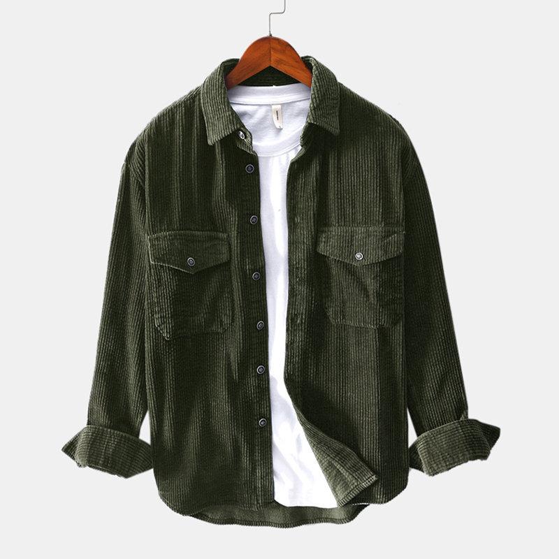 Men's Vintage Corduroy Shirt