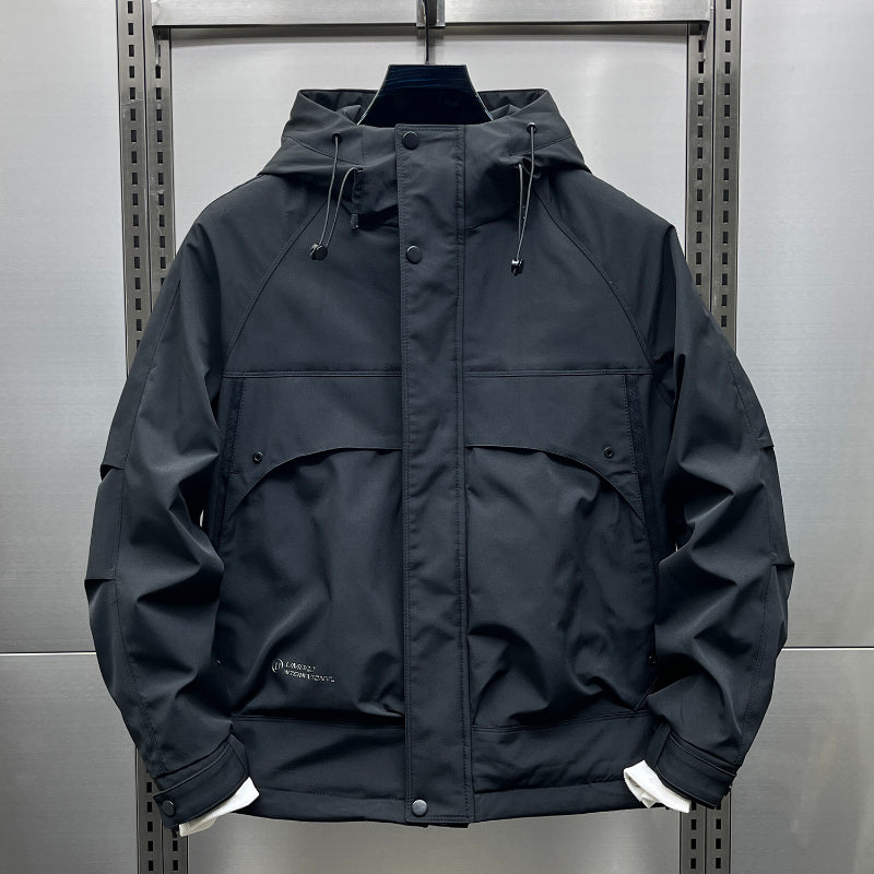 Hooded Loose Cotton Jacket