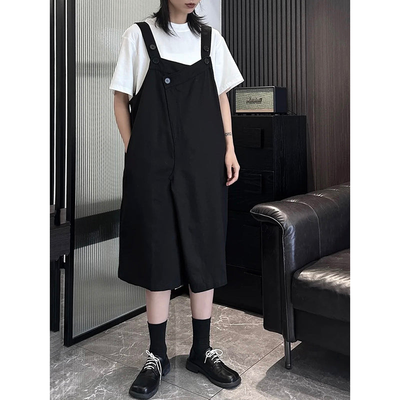 Loose Suspender Shorts