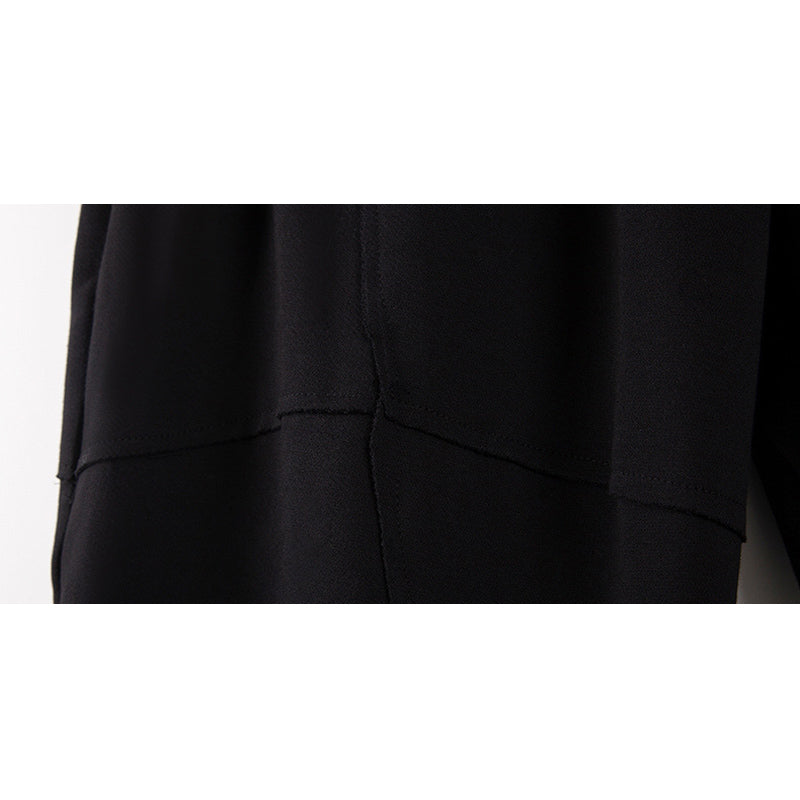 loose Panel Cropped Trousers