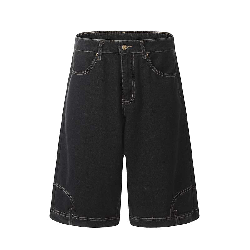 Denim Loose Unique Inverted Jeans