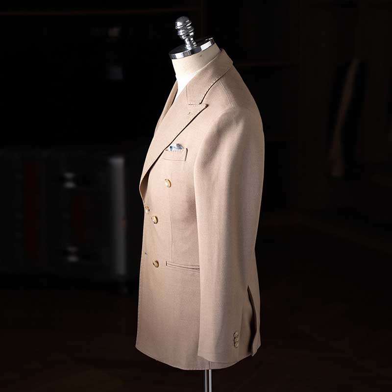 Italian Double-breasted Casual Business Suit