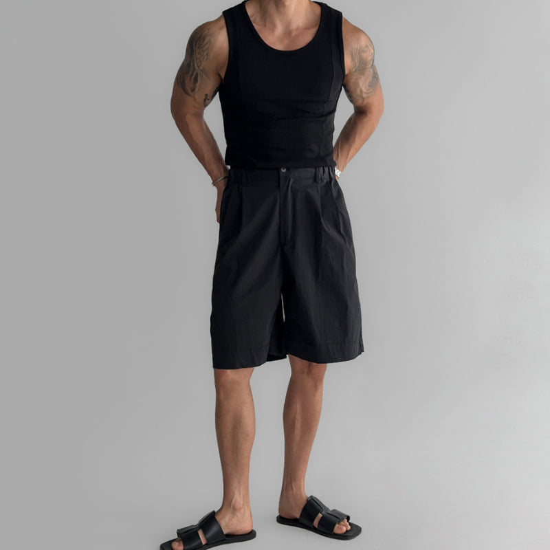 American Vertical Striped Slim Fit Knitted Vest