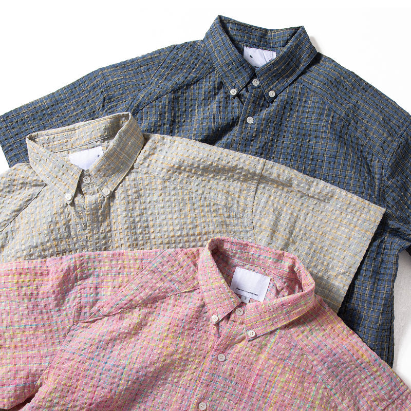 Contrast Color Loose Casual Short Sleeve T-shirt