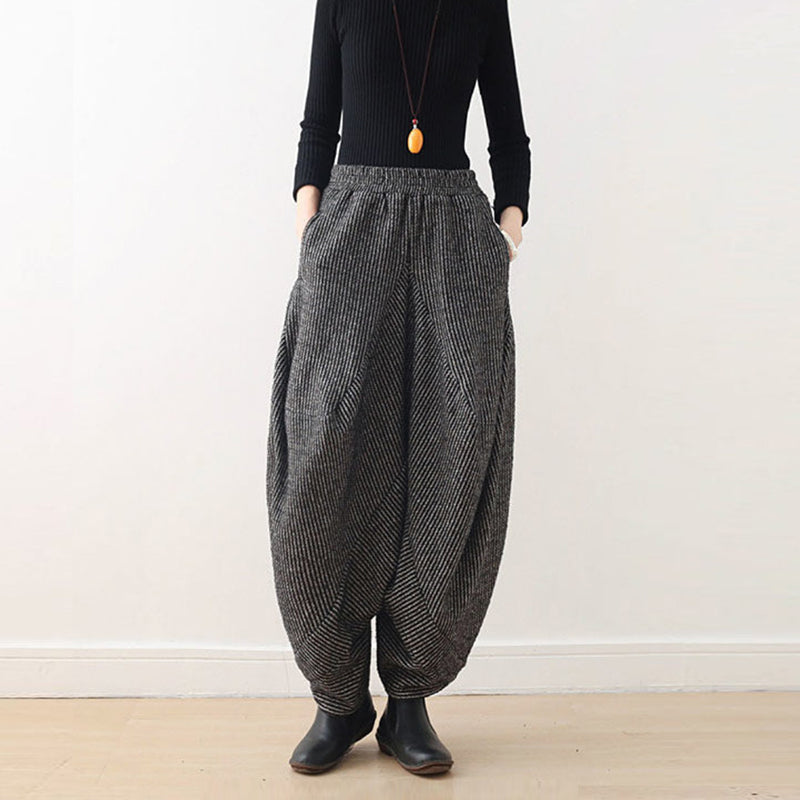 Vintage Knit Wide Leg Loose Bloomers