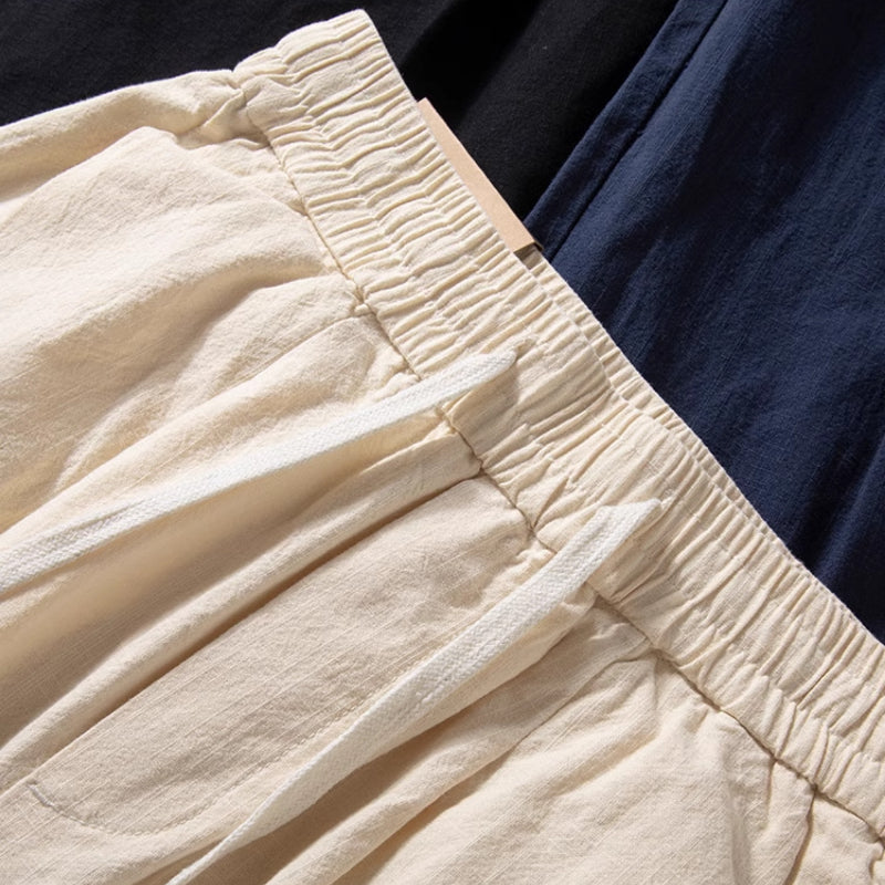 Straight Loose Casual Wide-leg Draped Trousers