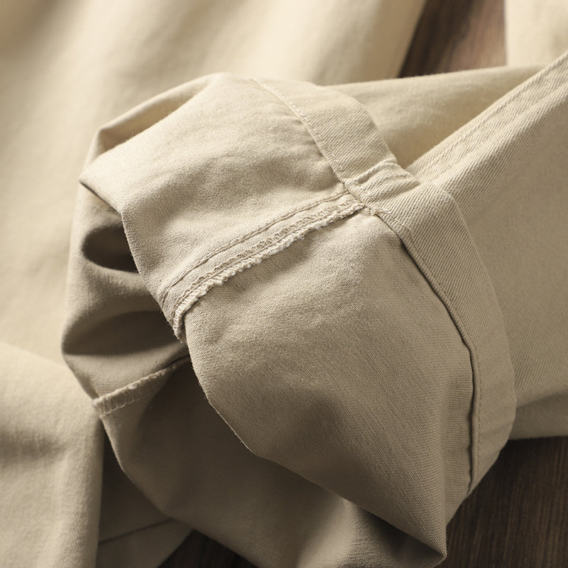 Wide-leg Cotton Loose Japanese Retro Casual Trousers