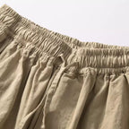 Japanese Loose Wide-leg Cropped Carrot Pants