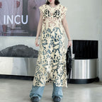 French Retro Hollow Lace Cover-up Dress