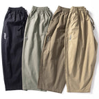 Japanese Loose Wide-leg Cropped Carrot Pants