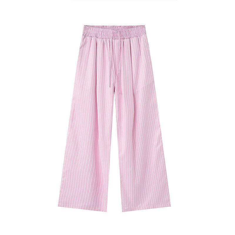 Striped Wide Leg Pants