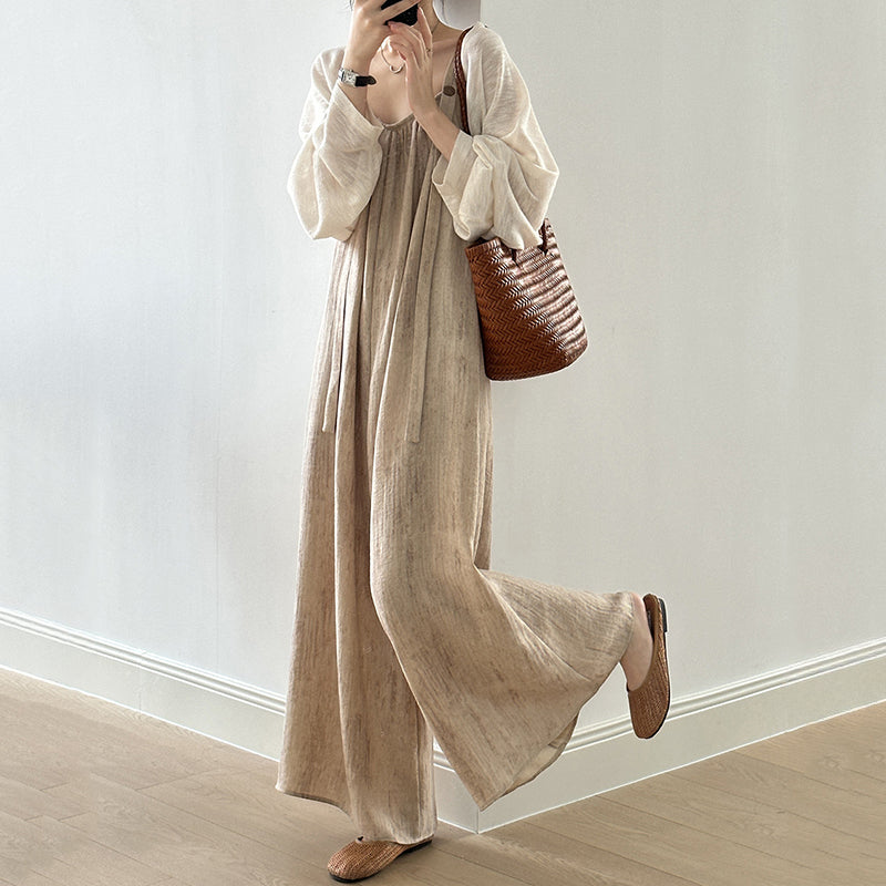Japanese Drape Casual Jumpsuit