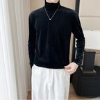 Velvet Turtleneck Bottoming Shirt