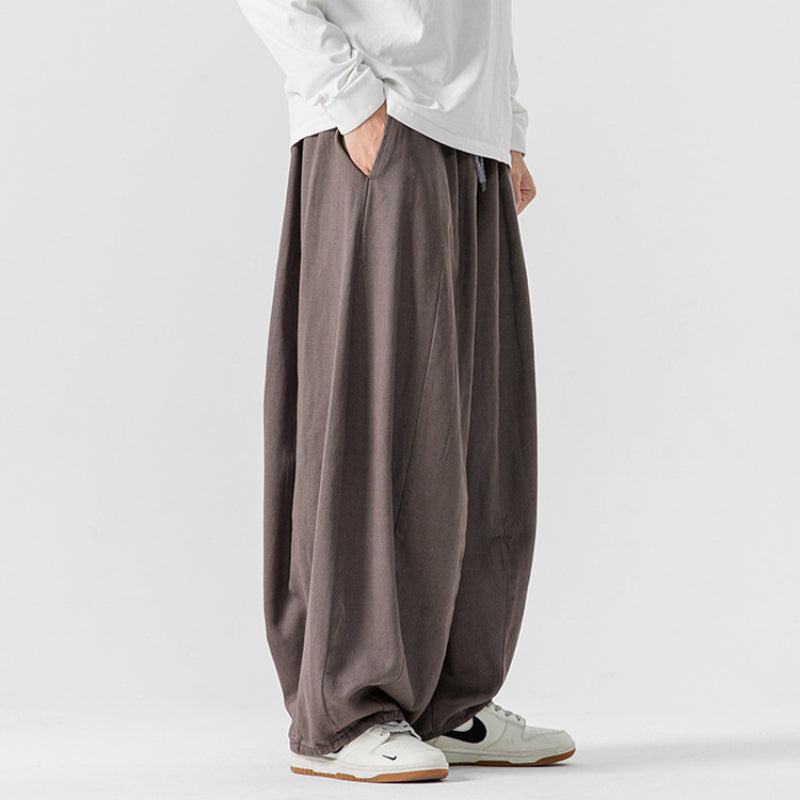 Japanese Retro Loose Wide-leg Harem Pants