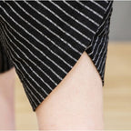 Striped Carrot Loose Wide-leg Casual Pants