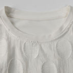 Asymmetric Round Neck Loose Fake Two-piece T-shirt