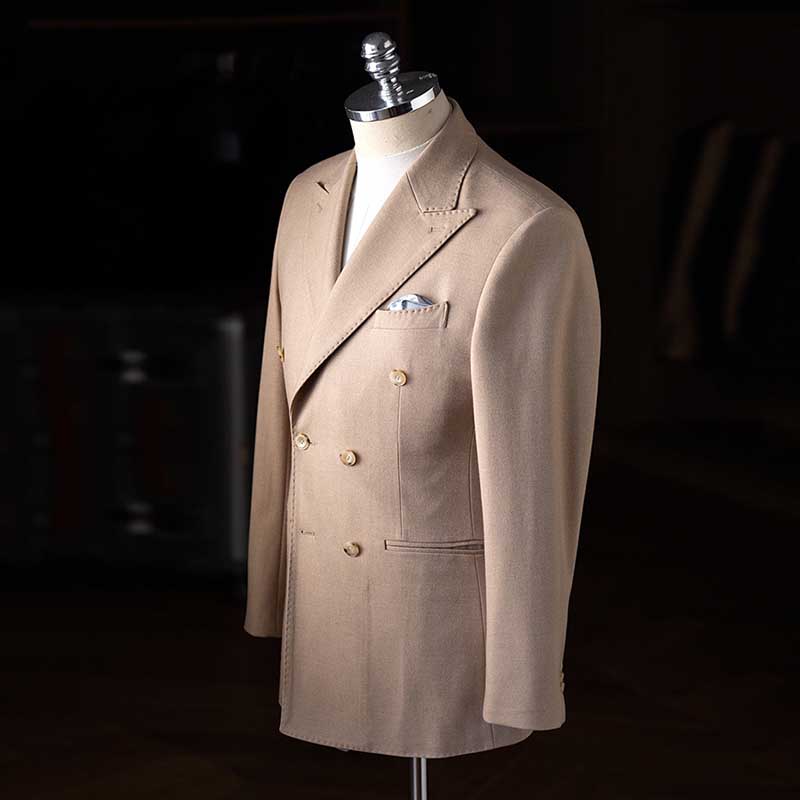Italian Double-breasted Casual Business Suit