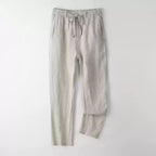 Linen Loose Thin Elastic Waist Pants
