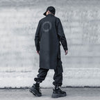 Mid-length Workwear Printed Shirt