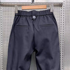 Black Pleated Harem Trousers