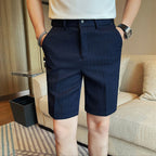 Waffle Casual Wrinkle-resistant Shorts