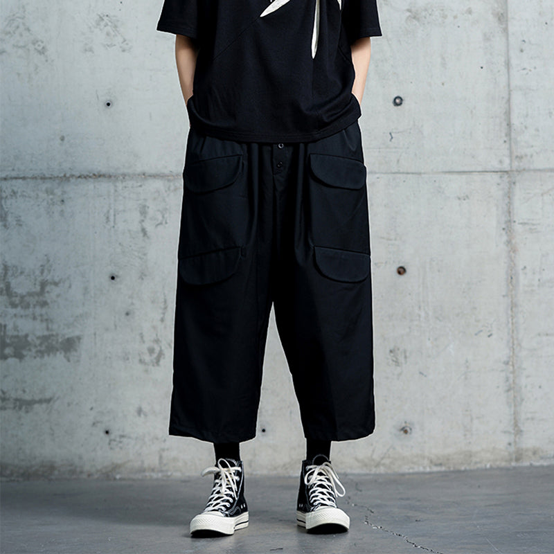 Loose Harem Wide-leg Pants