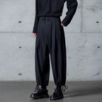Drawstring Ankle Length Casual Trousers