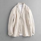 Japanese Linen Loose Casual Thin Suit Jacket