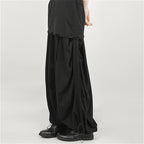 Japanese Style Pleated Casual Loose Long Wide-leg Pants