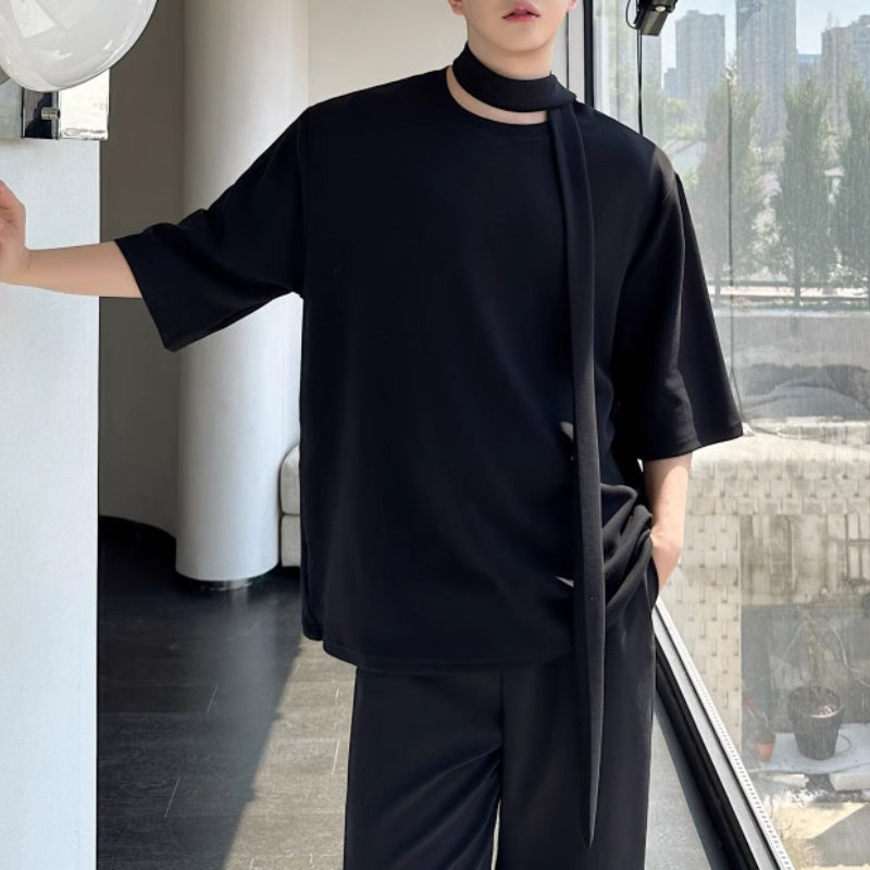 Ribbon Loose T-shirt