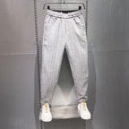 Casual Striped Straight Pants
