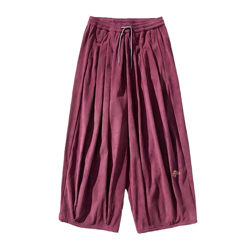 Vintage Corduroy Thick Casual Pants